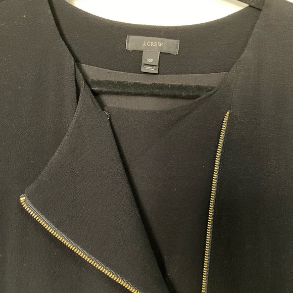 J. Crew Asymmetrical black jumpsuit - Picture 5 of 8